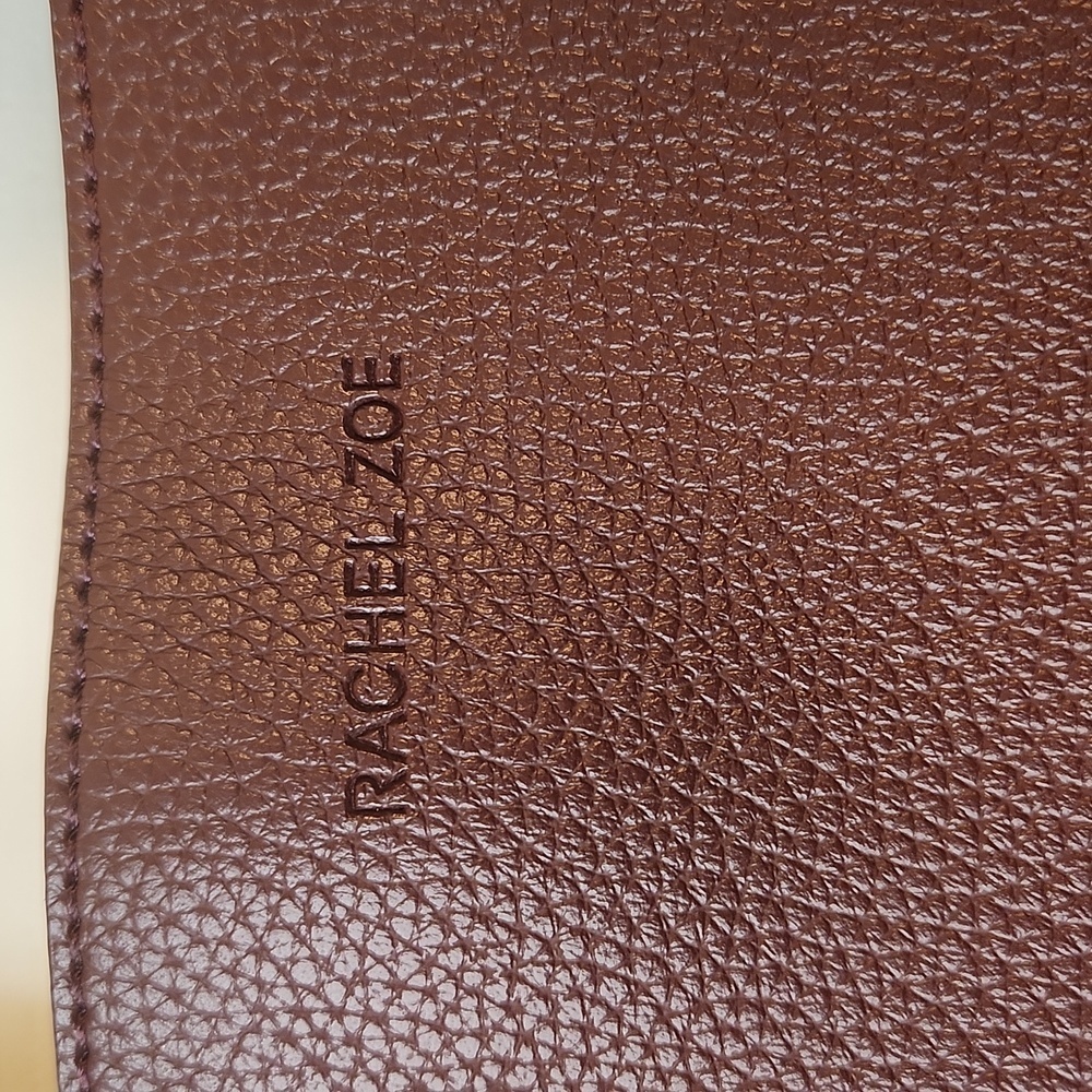 Rachel Zoe Burgandy Arialith in Bordo Vegan Leather Tote - Picture 2 of 9